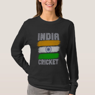 Camiseta Índia Batedores de Ventiladores do Cricketer India