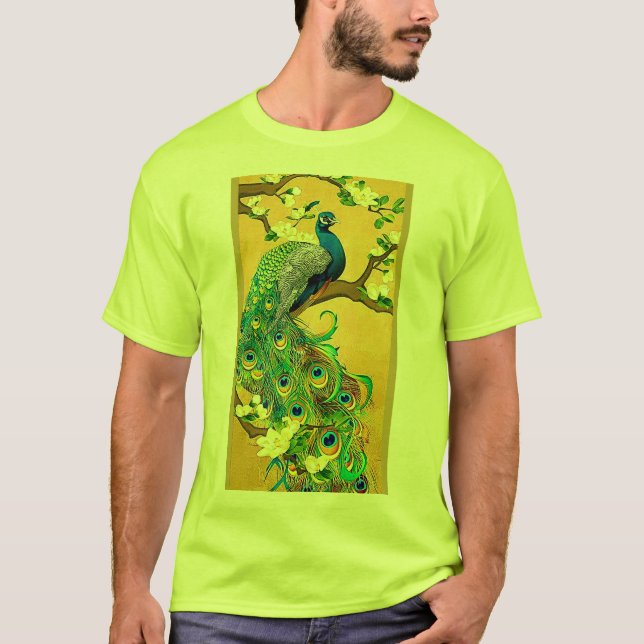 Camiseta Índia Blue Peacock (Frente)