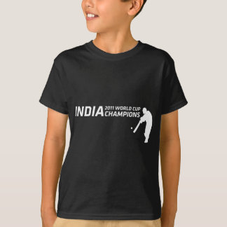 Camiseta India campeões de 2011 campeonatos do mundo