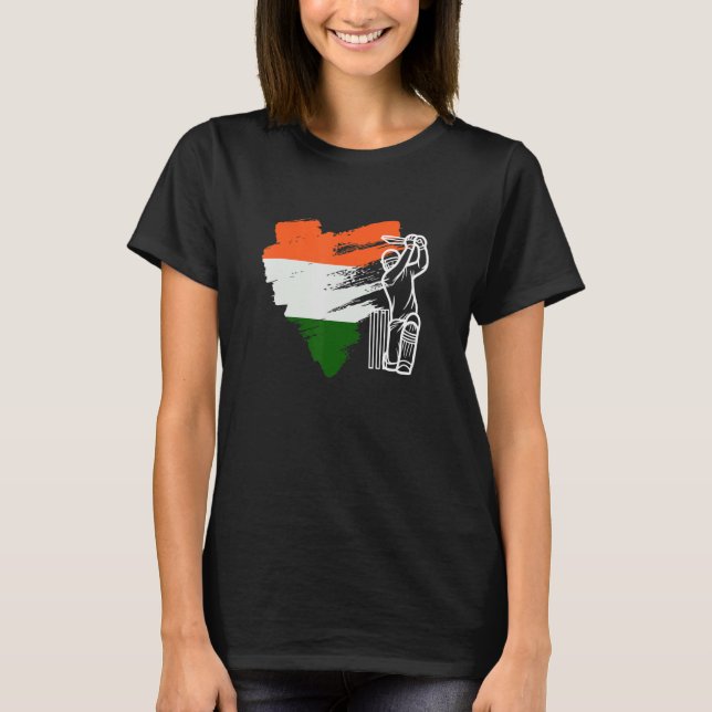 Camiseta India cricket (Frente)