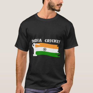 Camiseta India Cricket Jersey With Indian Flag Gift 