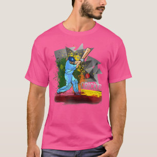 Camiseta India Cricket National Fans Team Jersey Baseball