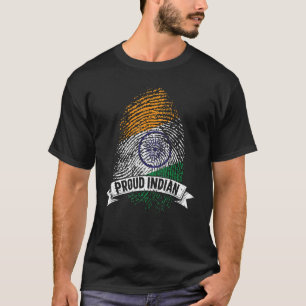 Camiseta Índia Dia da Índia Hindustani Bandeira 7