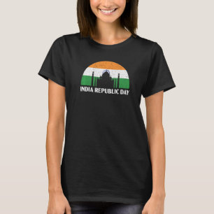 Camiseta Índia Dia da Índia Hindustani Indiano Bandeira 5