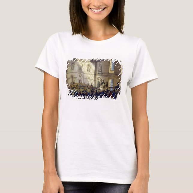 Camiseta India House, The Sale Room, do Micr de Ackermann (Frente)
