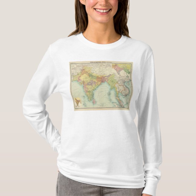 Camiseta India & India mais distante políticos (Frente)
