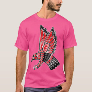 Camiseta Índia Indígena Americana Haida Falcon