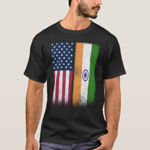 Camiseta Índia Índio Americano Sinalizadores Orgulhosos EUA