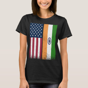 Camiseta Índia Índio Americano Sinalizadores Orgulhosos EUA