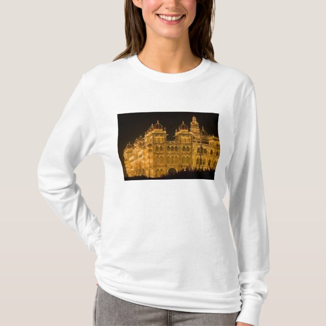 Camiseta ÍNDIA, Karnataka, Mysore : Palácio de Majaraja (B. (Frente)