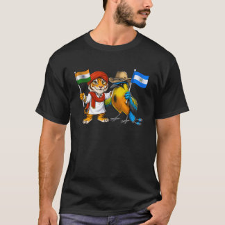 Camiseta India Nicaragua Flag Indian Roots Nicaraguan Herit