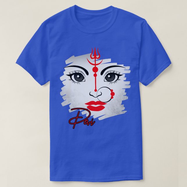 Camiseta Índia Orgulhosa Hindi Sikh Hinduz Deus Da Mulher D (Frente do Design)