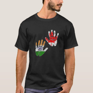 Camiseta Índia Orud Flag Day Hindi Sikh Canadá Ha Canadense