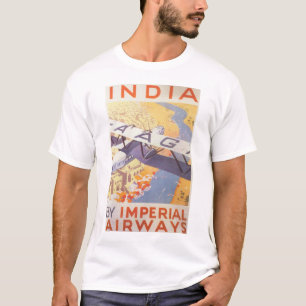 Camiseta India por Imperial Airways