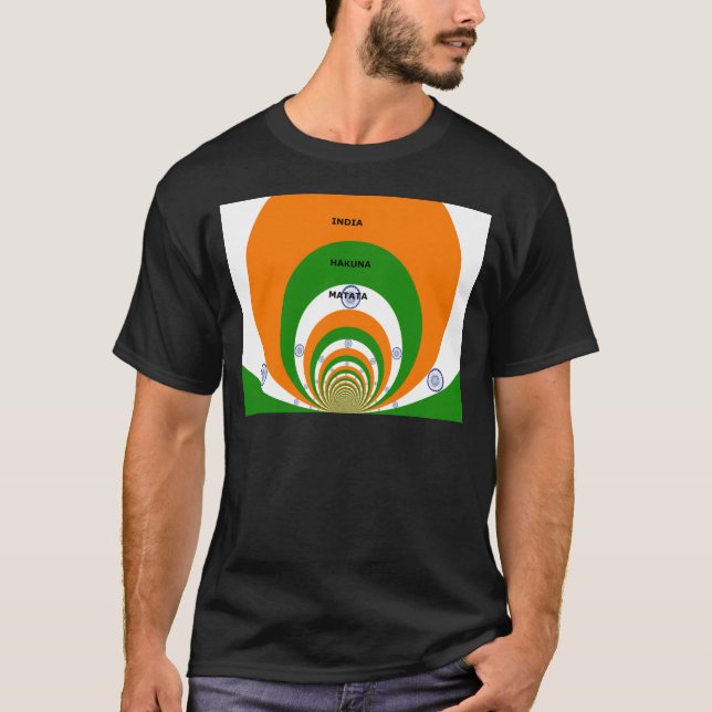Camiseta Índia SEM PREOCUPAÇÕES (Frente)