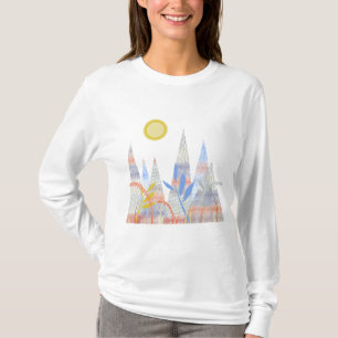 Camiseta “Indian campainha Mountains” pastor de braço