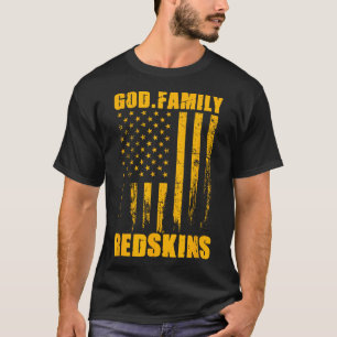 Camiseta Indian Creek Redskins Deus. Família. Vintage EUA F