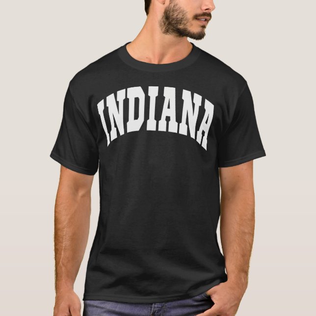 Camiseta Indiana - Design de Devolução - Clássico (Frente)