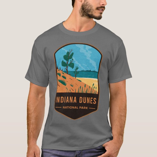 Camiseta Indiana Dunes National Park Oversized 1 (Frente)
