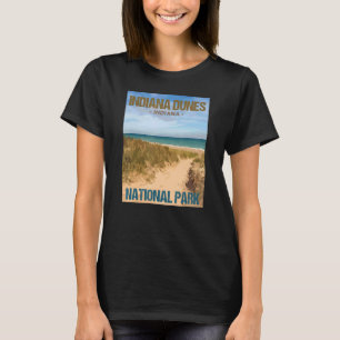 Camiseta Indiana Dunes National Park Poster Design