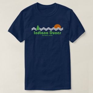 Camiseta Indiana Dunes National Park Retro