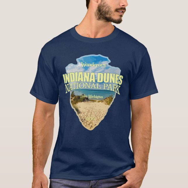 Camiseta Indiana Dunes NP (seta) (Frente)