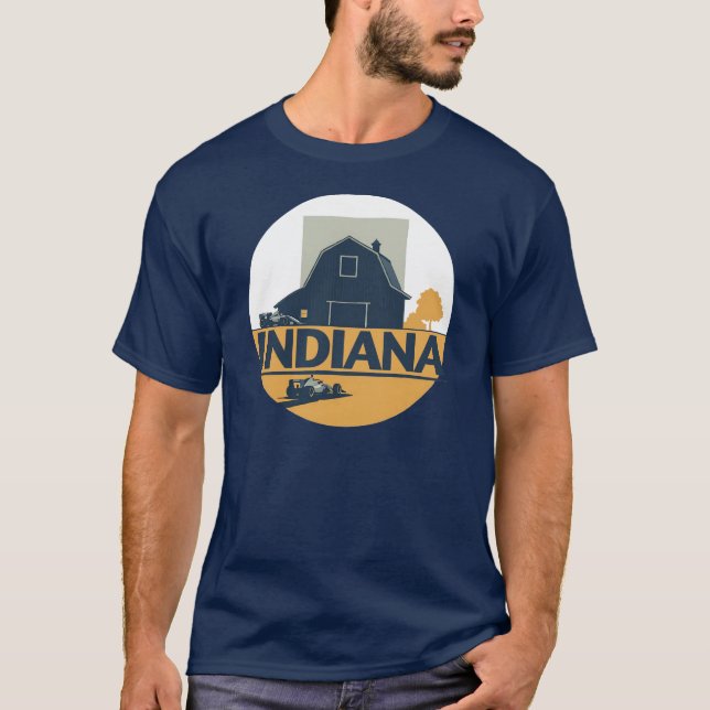 Camiseta Indiana Estados Unidos da América (Frente)