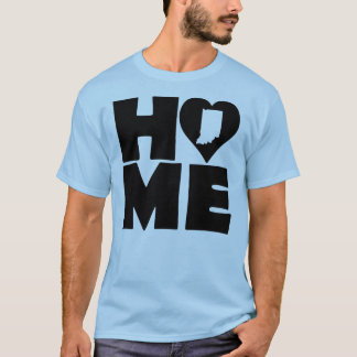 Camiseta Indiana Home Heart State Tees