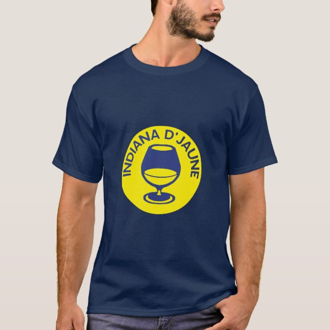 Camiseta indiana jaune apero humour alcool jones 51 2303_o (Frente)