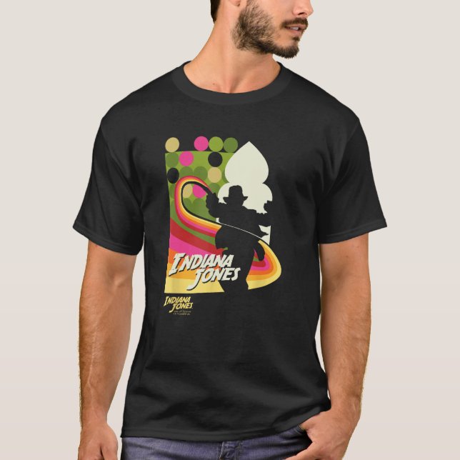 Camiseta Indiana Jones and the Dial of Destiny Whip Action  (Frente)