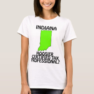 Camiseta Indiana - Profissional de Impostos Certificado Hoo