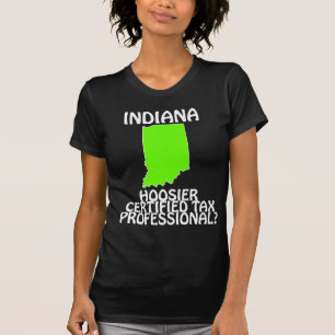 Camiseta Indiana - Profissional de Impostos Certificado Hoo