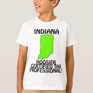 Camiseta Indiana - Profissional de Impostos Certificado Hoo