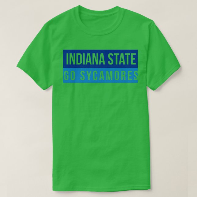 Camiseta Indiana State University (Frente do Design)