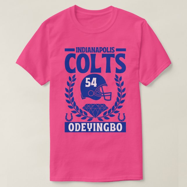 Camiseta Indianápolis Colts Odeyingbo 54 americano (Frente do Design)