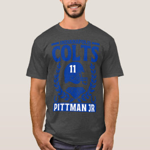 Camiseta Indianapolis Colts Pittman Jr 11 Americano