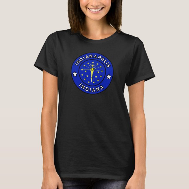 Camiseta Indianápolis Indiana (Frente)