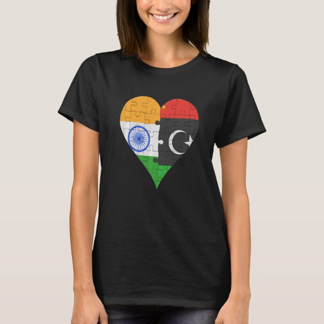 Camiseta Indiano Flag Heart (Frente)