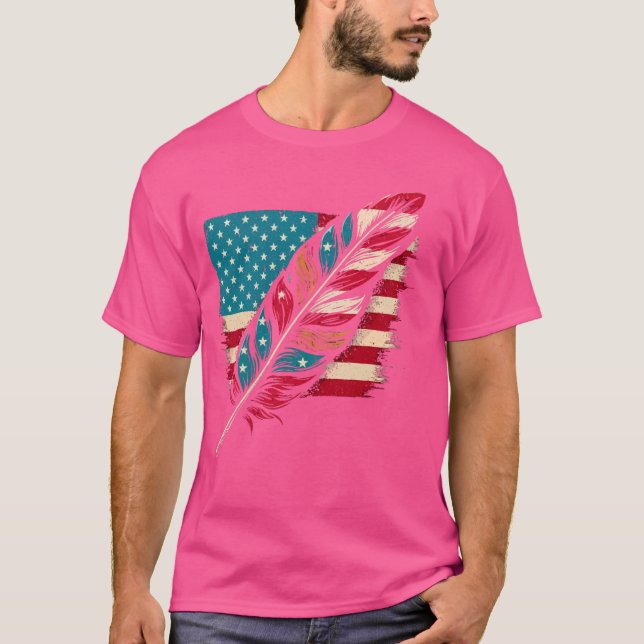Camiseta Indiano Indígena Indígena Cherokee Apache Tribe Na (Frente)