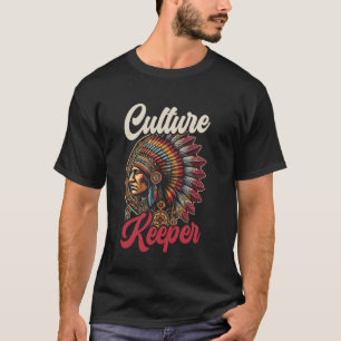 Camiseta Indiano Indígena Indígena Cherokee Apache Tribe Na