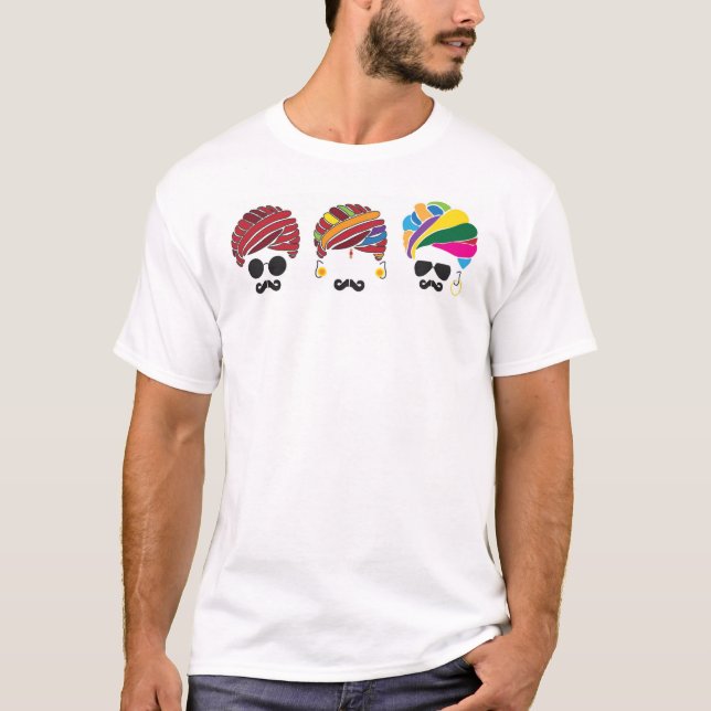 Camiseta Indiano rústico com um toque do contemporâneo (Frente)