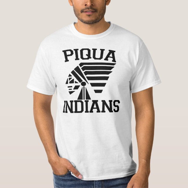 Camiseta Indianos de Piqua (Frente)