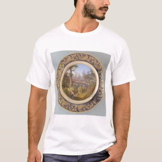 Camiseta Indianos em Sitka, placa da floresta de Alaska