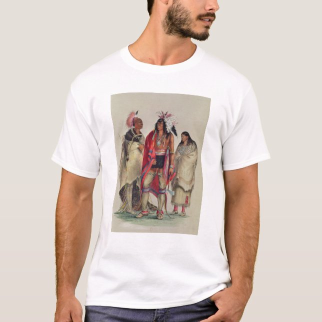 Camiseta Indianos norte-americanos, c.1832 (Frente)