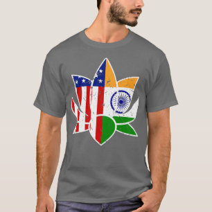 Camiseta ÍndiaOrtod Sinalizador EUA