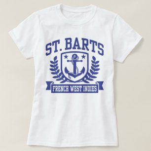 Camiseta Índias Ocidentais do francês de St Barts