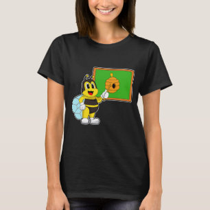 Camiseta Indicador de ninho de abelha professor de abelha