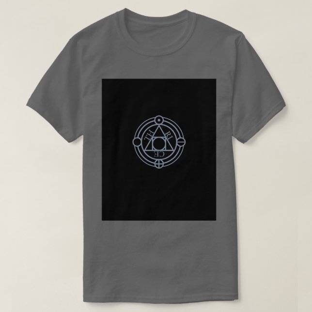 Camiseta Índice alquímico Merch Graphic 2 (Frente do Design)