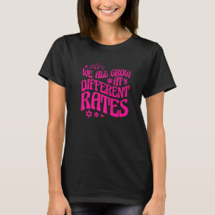 Camiseta Índice De Crescimento Todos Crescemos A Taxas Dife