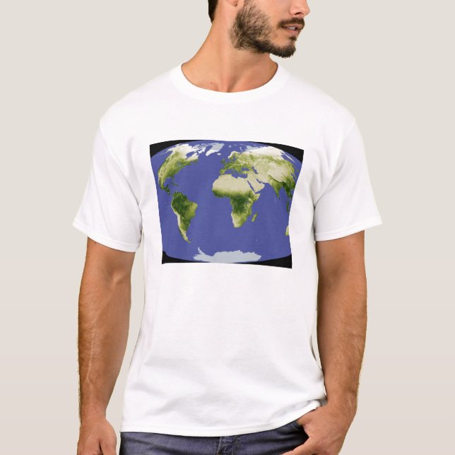 Camiseta Índice de Vegetação da Diferença Normalizada (Frente)